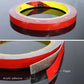 Red double-sided acrylic foam tape roll with acrylic adhesive layer