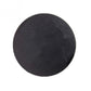 Black round compass back cover, smooth plastic disc without visible markings