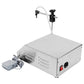 Digital control liquid filling pump machine with tubing bracket and power switch