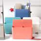 Multi-color magnetic pen holders with open compartments for pens and stationery