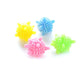 Set of 5 starfish-textured laundry cleaning balls, bright multicolor