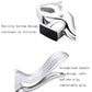Squirrel-shaped nut cracker clip with ribbed, textured bottom and serrated jaw