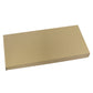 Flat brown cardboard packaging box for weed puller tool