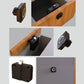 Fingerprint lock kit with rotating cam and mounting pieces for drawer