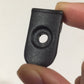 Black fixing hook accessory for Xiaomi Mijia M365 with circular mounting hole detail