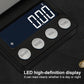 Mini digital electronic scale with LED display and four control buttons