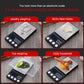 Mini digital electronic scale with weighing platform and LED numeric display