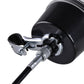 Mechanical speedometer sensor head with mounting clip and cable outlet