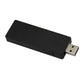 Black wireless 2.4G receiver dongle with USB-A connector, slim
