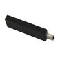 Wireless 2.4G receiver dongle, black, with USB-A end and power button
