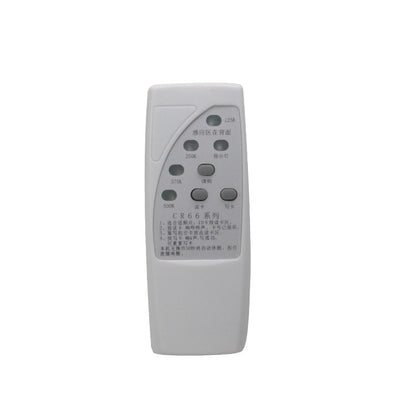 White handheld ID card replicator/reader with button panel on the front