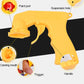 Yellow spray adaptor paint gun with nozzle, trigger, handle, and paint port
