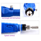Electric nail drill kit speed control and drill bit exchange close-up