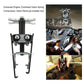 Universal valve spring compressor tool with black frame and silver star pressure tool