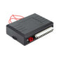 Central lock receiver module with pin connector and wiring terminal block