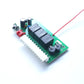 Car central lock control PCB with IC chips and wiring header