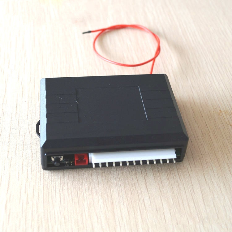 Central lock control module with red wire and multi-pin connector row