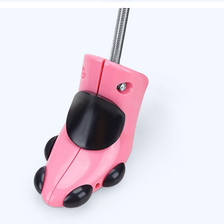 Pink boot expander base with spring coil and metal screw mechanism