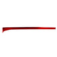 Dashboard panel sticker strip with red carbon-fiber texture and curved edge