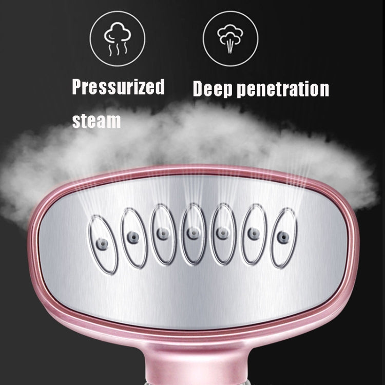 Rose-pink garment steamer nozzle plate with multiple steam outlet openings