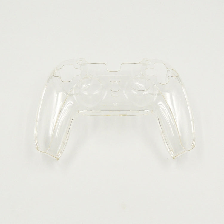 Transparent gamepad protective shell cover with molded controller handle design