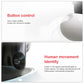 Cloud-themed smart alarm clock with motion sensor area near the front light panel
