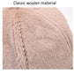 Close-up of plush fabric texture on beige baseball cap