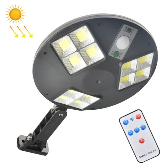 Solar LED street light head with motion sensor and adjustable wall mount bracket