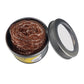 Soldering iron tip cleaner tin with copper wire ball and open lid