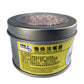 Soldering iron tip cleaner tin with copper wire cleaning ball under clear top