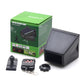 Solar alarm lamp kit with solar sensor light, remote, and mounting pieces
