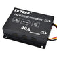 XUYUAN 24V to 12V step-down DC-DC converter, black metal housing with wiring leads