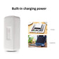 White portable UV sterilizer with built-in charging power and side control button