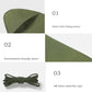 Olive green triangular stool cloth with fixing rope accessory