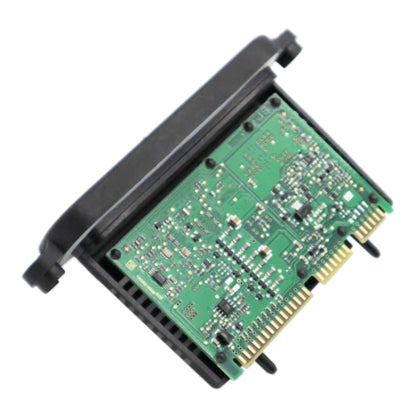 LED driver module circuit board with black housing and multi-pin connectors