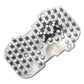 Car LED light control module with silver aluminum casing and pin array