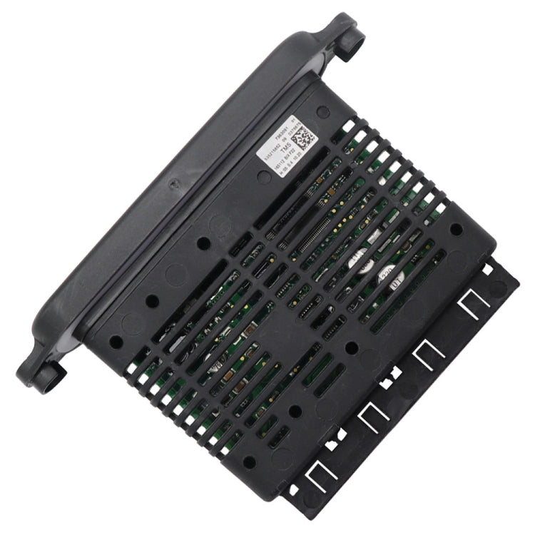 LED headlight control module with vented black cover and multi-pin connector