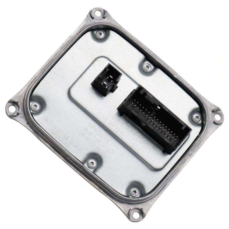 LED headlight ballast/adapter control module with two electrical connectors