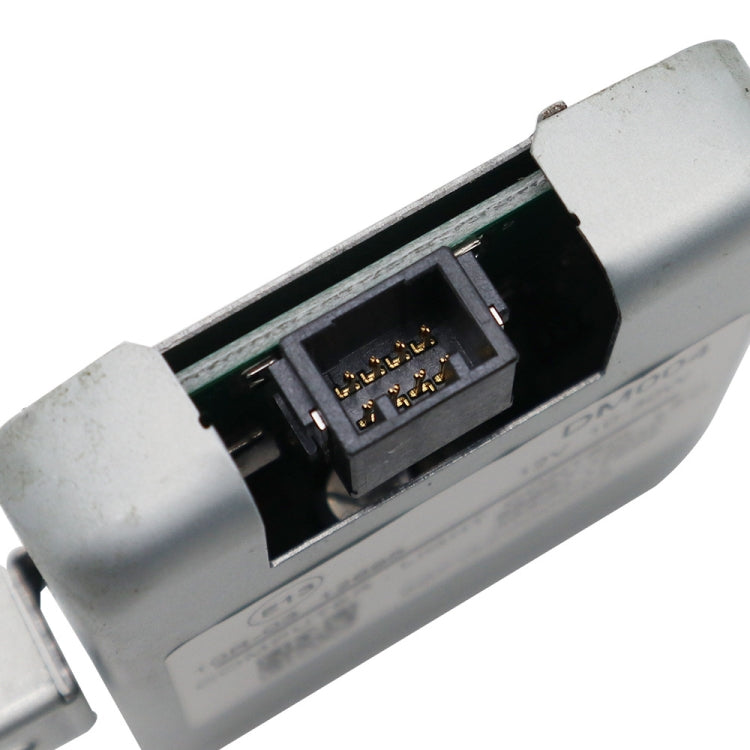 LED light controller driver module connector, multi-pin socket in gray housing