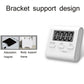 Wall-mount bracket digital timer with LED display and start/pause, min, sec buttons