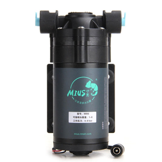 MIUS mini humidification pump with top nozzles and black cylindrical body