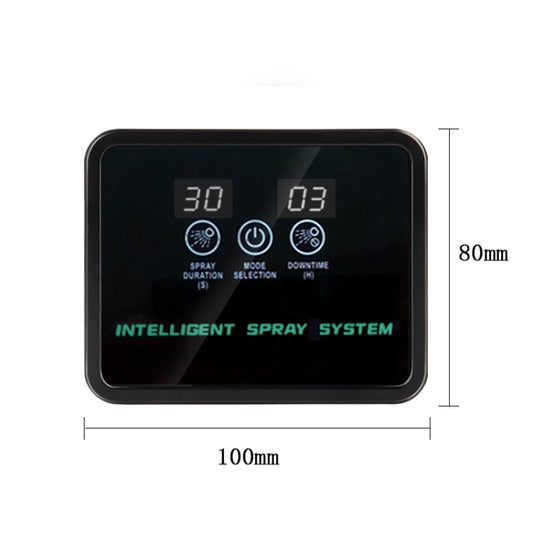 Intelligent spray system controller with 100mm x 80mm size dimensions