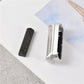 Razor mesh cutter head and black blade insert for 5S shaver, silver and black
