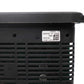 LED headlight controller module label on black housing with vented grille