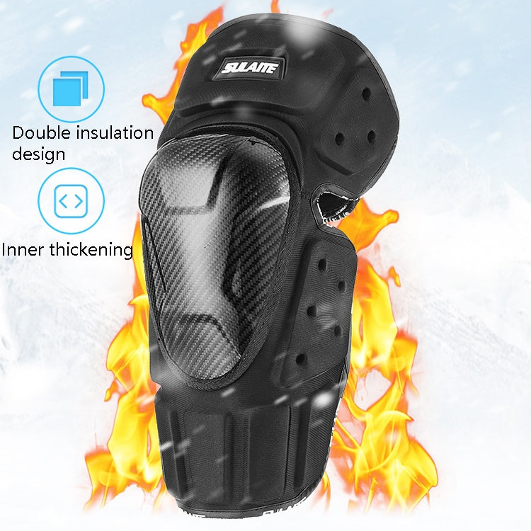 Elbow protective pad, black carbon-fiber style shell with thick padded protection