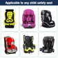 Universal child seat restraint anchor kit compatibility panel with child seat examples