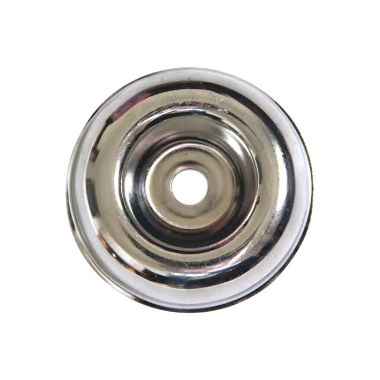 Chrome brush cutter working head cover plate with center hole