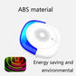 Ultrasonic mosquito repellent device showing ABS material concept, blue-accent base
