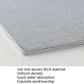 Stacked gray water writing boards with rounded corners