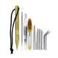 Marlin spike rope needle bracelet DIY weaving tool set with gold and silver needles